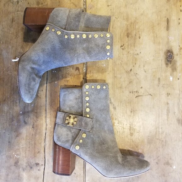 Tory Burch Suede Boots with Heel size 6 - Picture 1 of 4